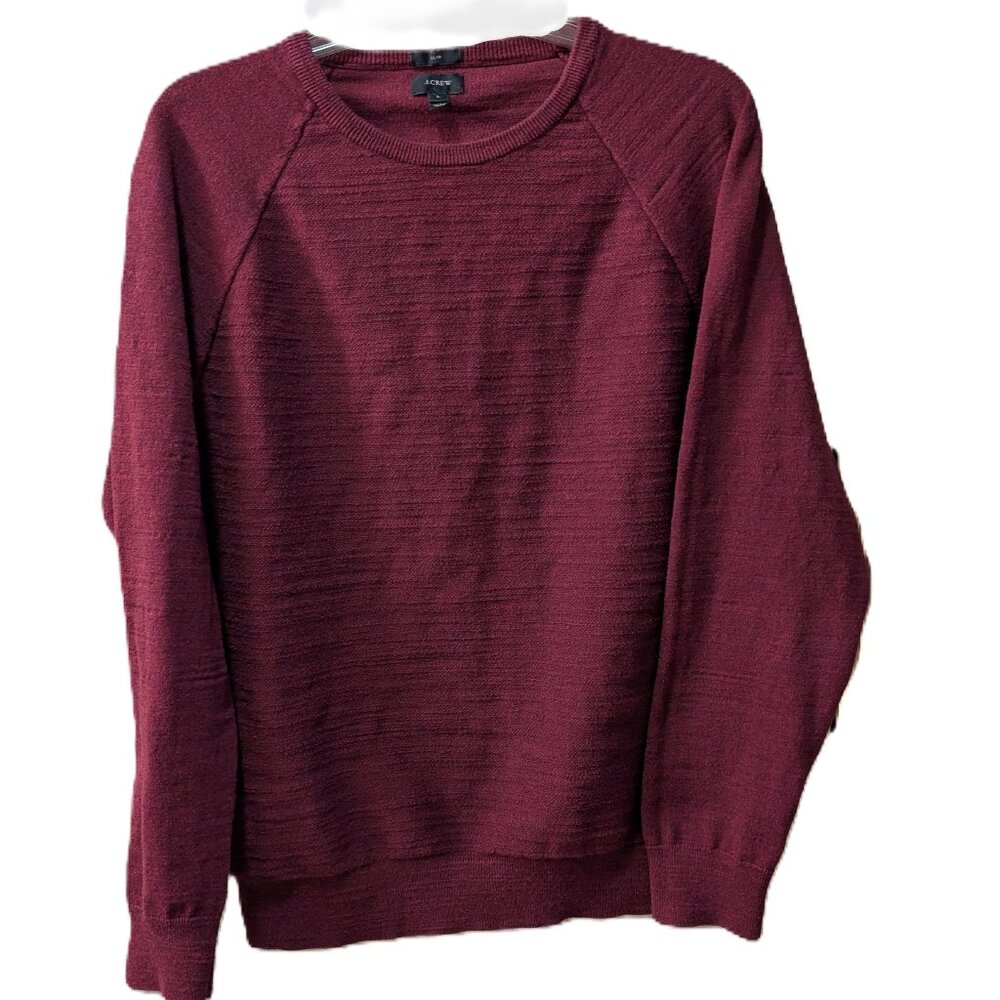 J. Crew Men Slim Fit Rugged Cotton Sweater